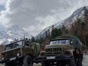 Заброска на Софийские озёра на ЗиЛ и ГАЗ66