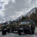 Заброс на Дуккинские озёра на Газ-66 и Урал