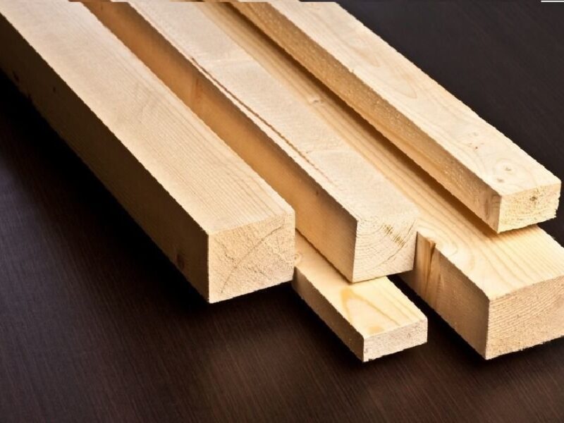 Сухой строганный брусок хвоя АВС